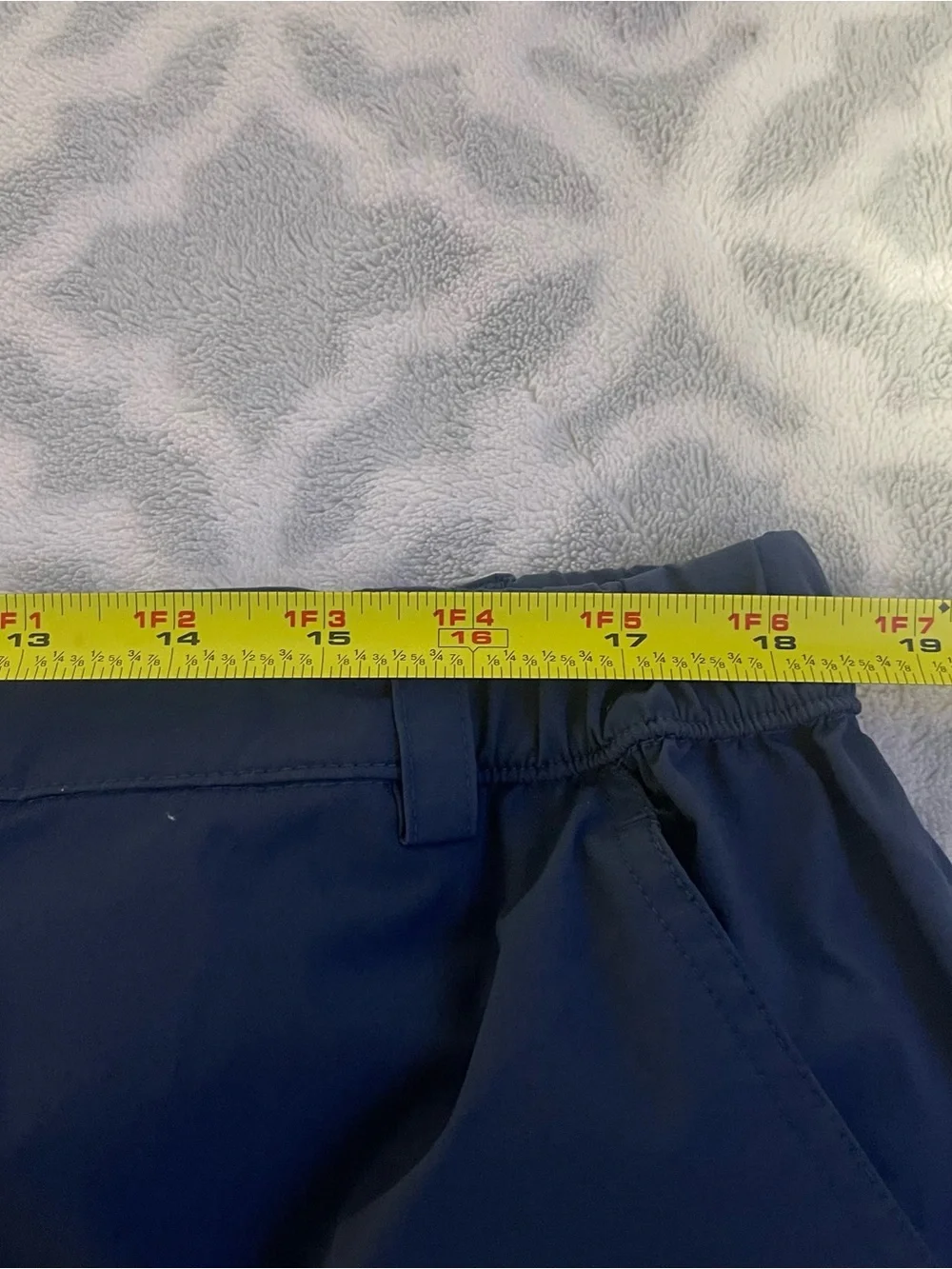 BALEAF Men’s XXL Navy Blue Performance Outdoor Shorts Nylon Spandex Cargo